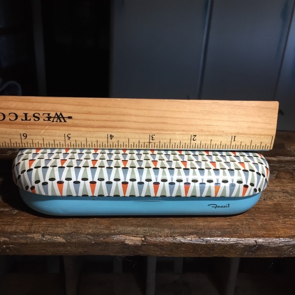 Fossil MCM metal glasses case vintage - Picture 4 of 9